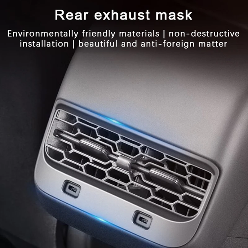 

Крышка заднего вентиляционного отверстия для модели 3 Y, аксессуары, подлокотник центральной консоли, защитный фильтр для выхода кондиционера