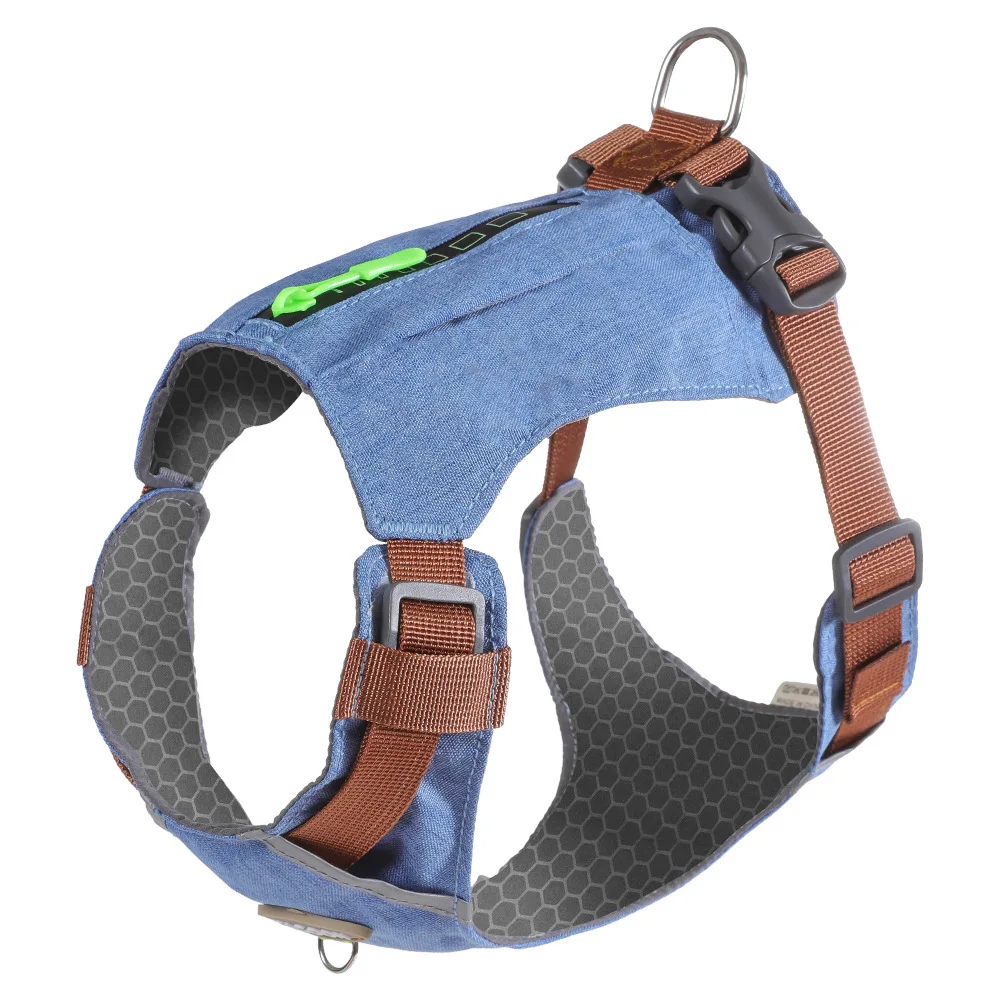 Adjustable Reflective No-pull Dog Harness Vest With Soft Mesh_voghion.com