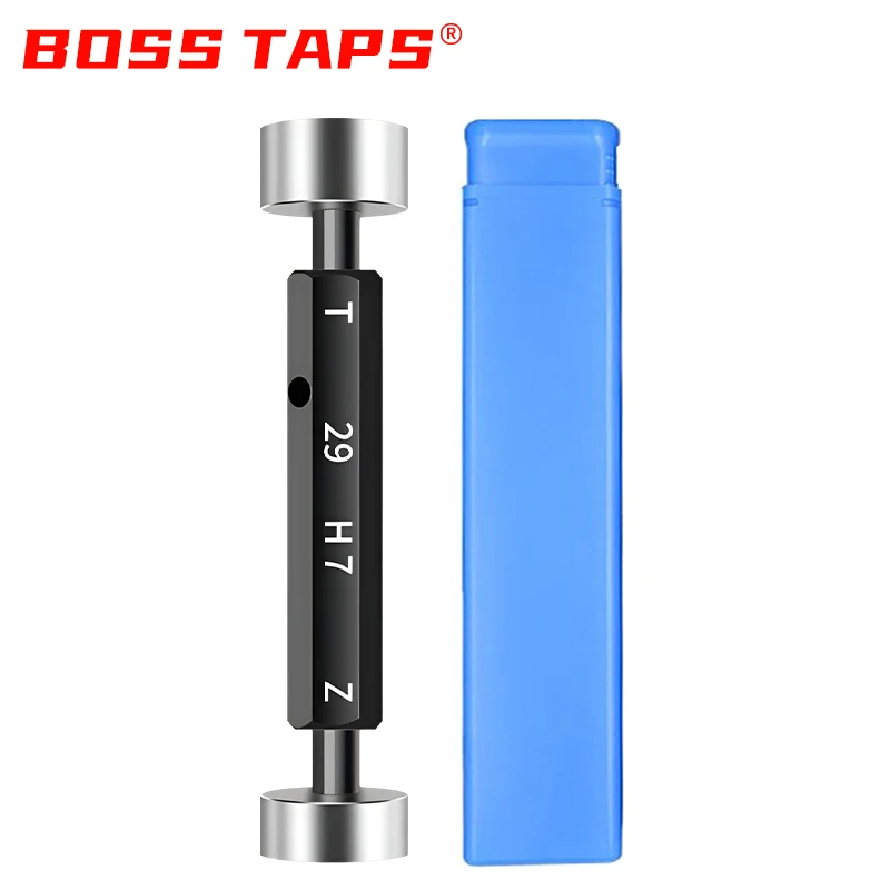 광택 플러그 게이지 H7 스무스 플러그 게이지 고/노 게이지 내경 측정 게이지 2-60mm 미세 간격 테스트 도구