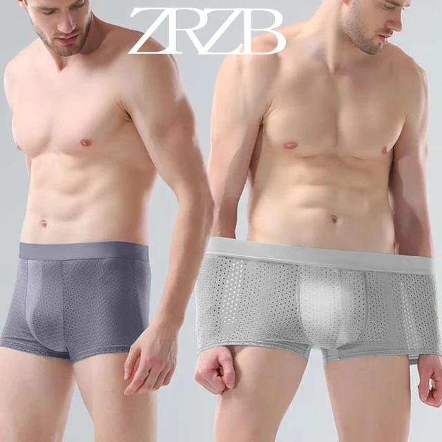 Men's Panties Men Underwear Boxershorts Men Boxer Men Ropa Interior Hombre Calzoncillos Breathable Hombre Bamboo Hole Large Size 4