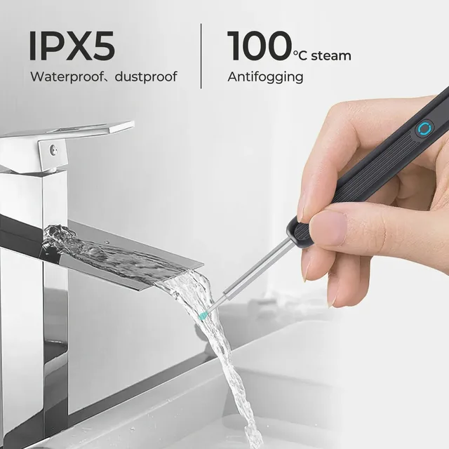 Wireless Smart Visual Ear Cleaner 1080P Ear Stick Otoscope NE3 Ear Wax Removal Tool Earpick Camera Ear Endoscope for iOS Android 6