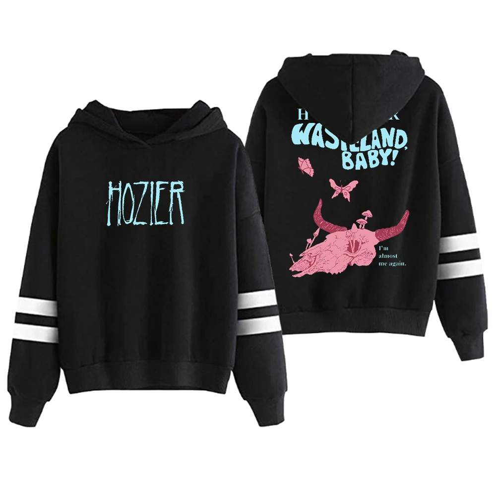 

Hozier Wasteland Baby Merch Hoodie Unisex Pocketless Parallel Bars Sleeve Streetwear Men Women Hooded Sweatshirt Fashion Clothes