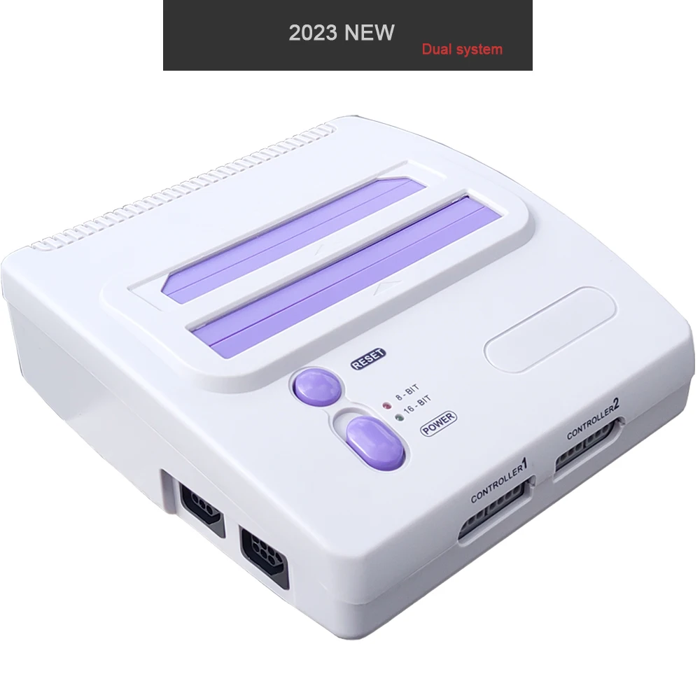 

2023 new HD interface dual-system retro game console suitable for NES SNES SFC FC N8 SUPER SD2SNES FXPAK everdrive series