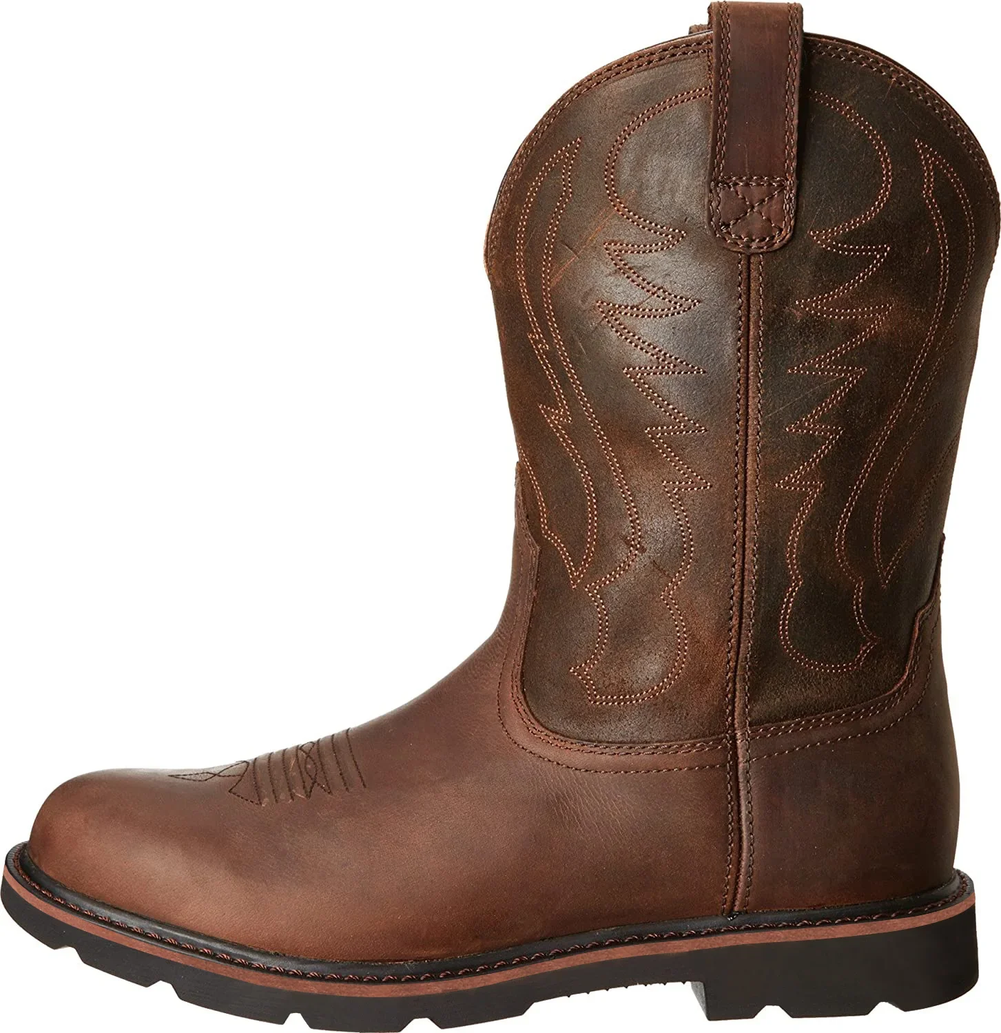 2024 New Autumn Winter Men Western Cowboy Boots Tree Element Embroidery Technology Retro Men's Boots EUR 38-48