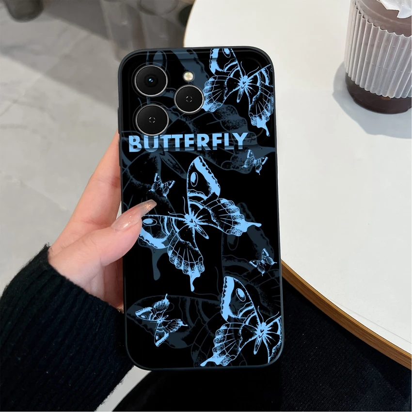Cute Chubby Girls Pattern Shockproof Silicone Phone Case with Screen Protector