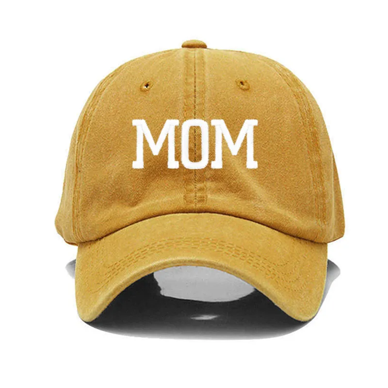 DAD MOM Embroidery Pure Cotton Baseball Cap Fashion Women Men Hat Sport Visors Snapback Cap Sun Hat Breathable Outdoor_voghion.com