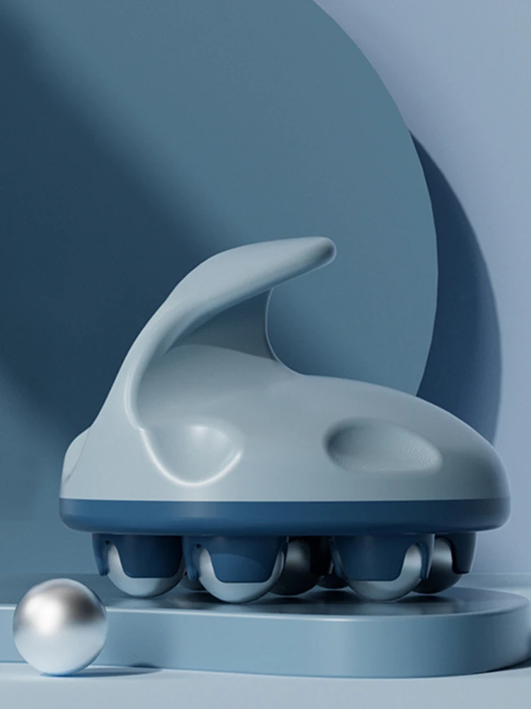 Handheld Magnetic Steel Ball Massager - Portable Full Body Relaxation Tool