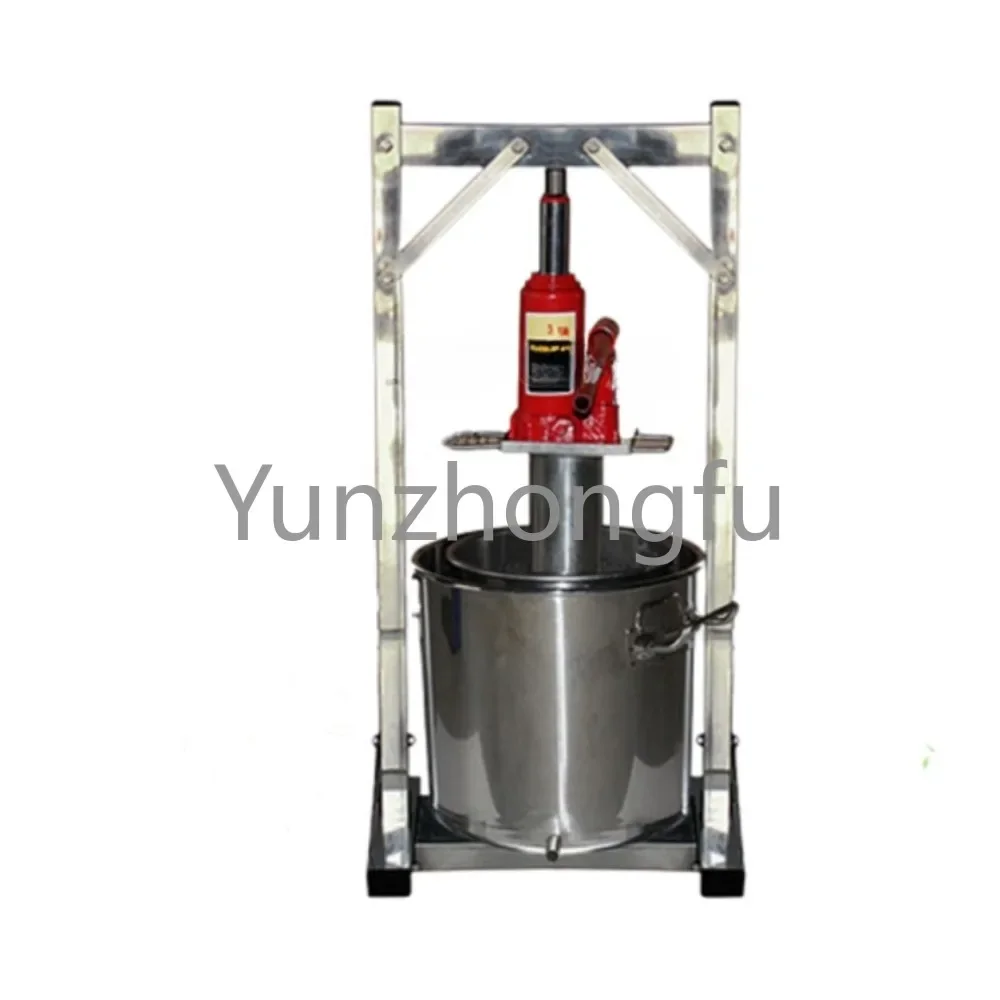 

36L Factory Sale Cheap Small Home Use Grape Press Wine Juice Machine Manual HydraulicJack Honey