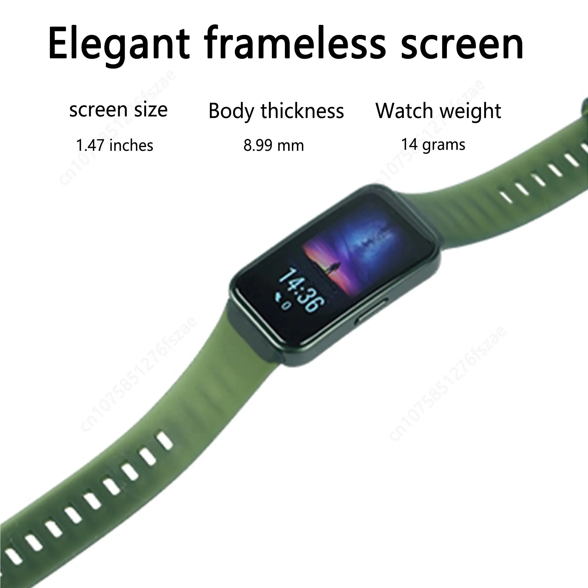 2023 New Original HUAWEI Band 8 Smart Band All-day Blood Oxygen 1.47'' AMOLED Screen Heart Rate Smartband 2 Weeks Battery Life 4