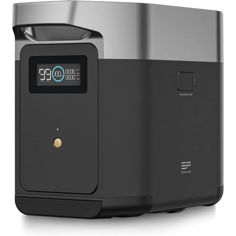 

EF ECOFLOW 2 Smart Extra Battery, 1024Wh LiFePO4 Expansion Battery for Power Station DELTA2