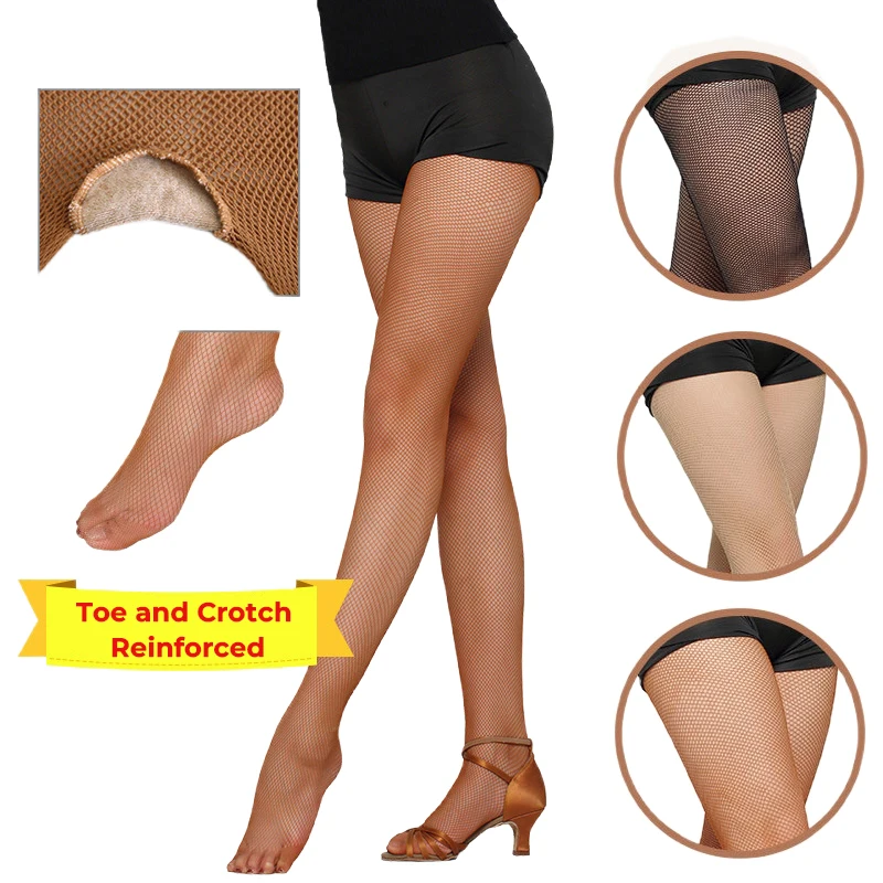 Children's 5-8 Years Fishnet Tights, JAZZ Classical Tap Modern Latin Dance, Fishnet Footed Tights, Basic Pantyhose, Height 100-135cm, kids pantyhose, ballet tights, fishnet stockings, toddler tights