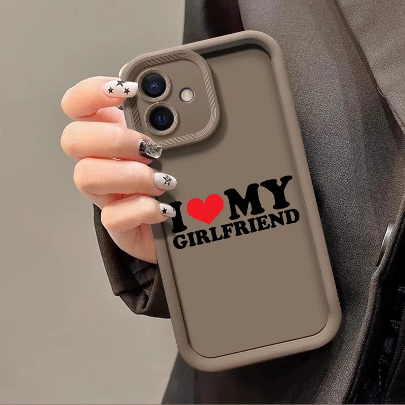 Romantic Couple Phone Case - Shockproof Soft Silicone Cover