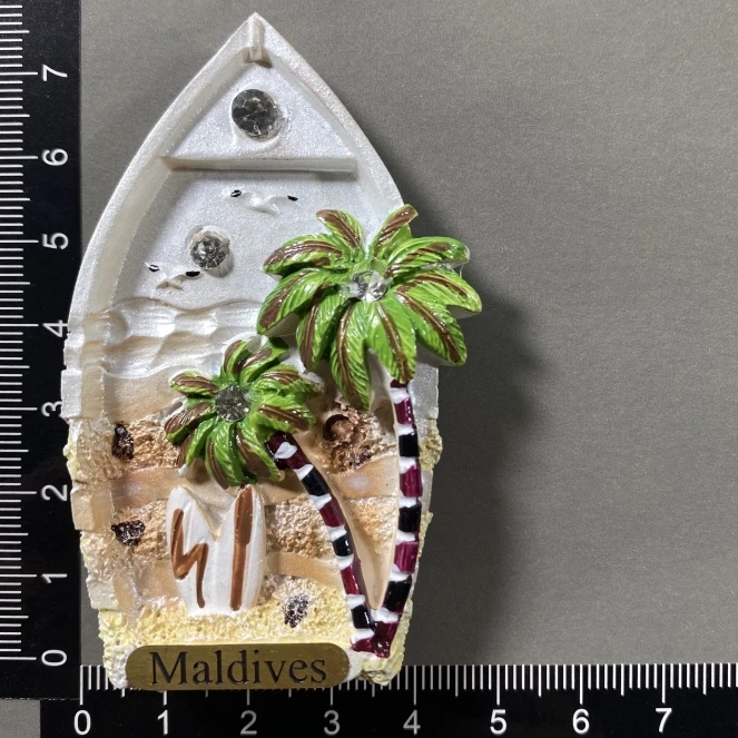 Magnete per frigorifero Liberia, regalo souvenir da viaggio, adesivo