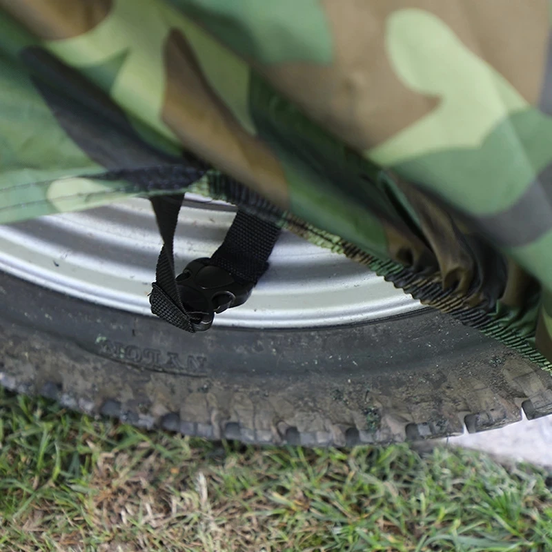 Camouflage Waterproof Dustproof Motorcycle & Scooter Cover