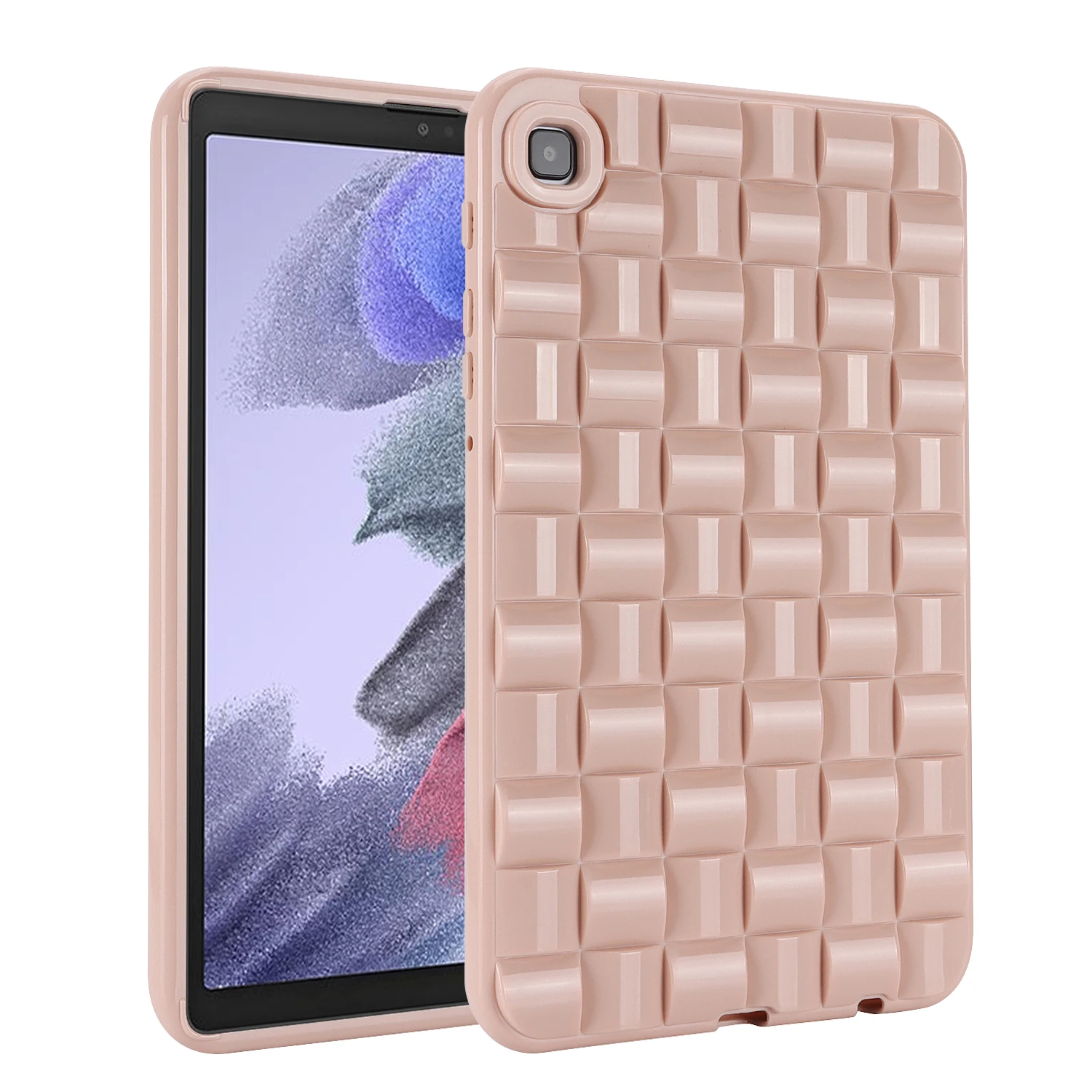 Coque Pour Samsung Galaxy Tab A8 10.5 X200 X205 Tab A7 Lite T220 Tab Dock Lite P610 P615 Jelly Document Antichoc Safe Tablet Cover