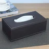 Nordic Luxury Leather Tissue Box, Living Room Coffee Table Napkin Holder, Creative Home, Car, Dining Room, Commercial Paper Box 4