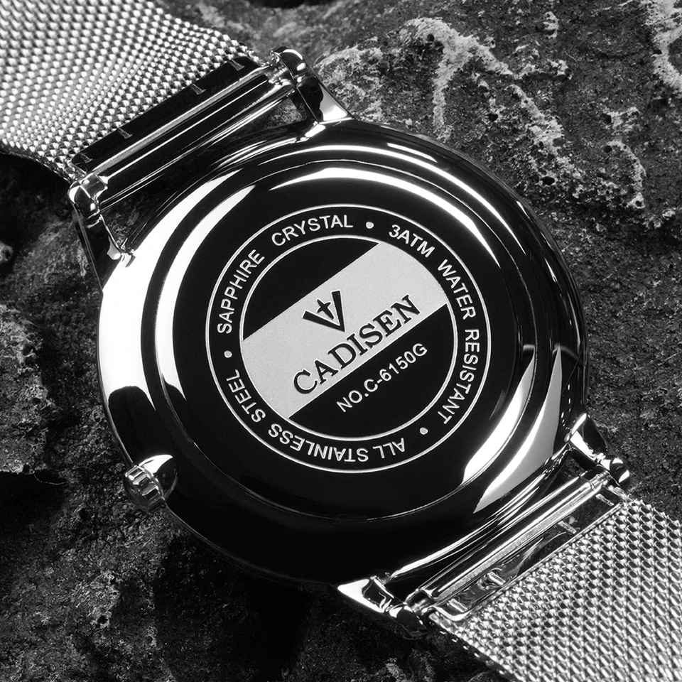 yans　AVALANCHE WATCH CESATI AW-SSS Men's Watch SECTOR 770 Dual Time Stainless Steel Multifunction