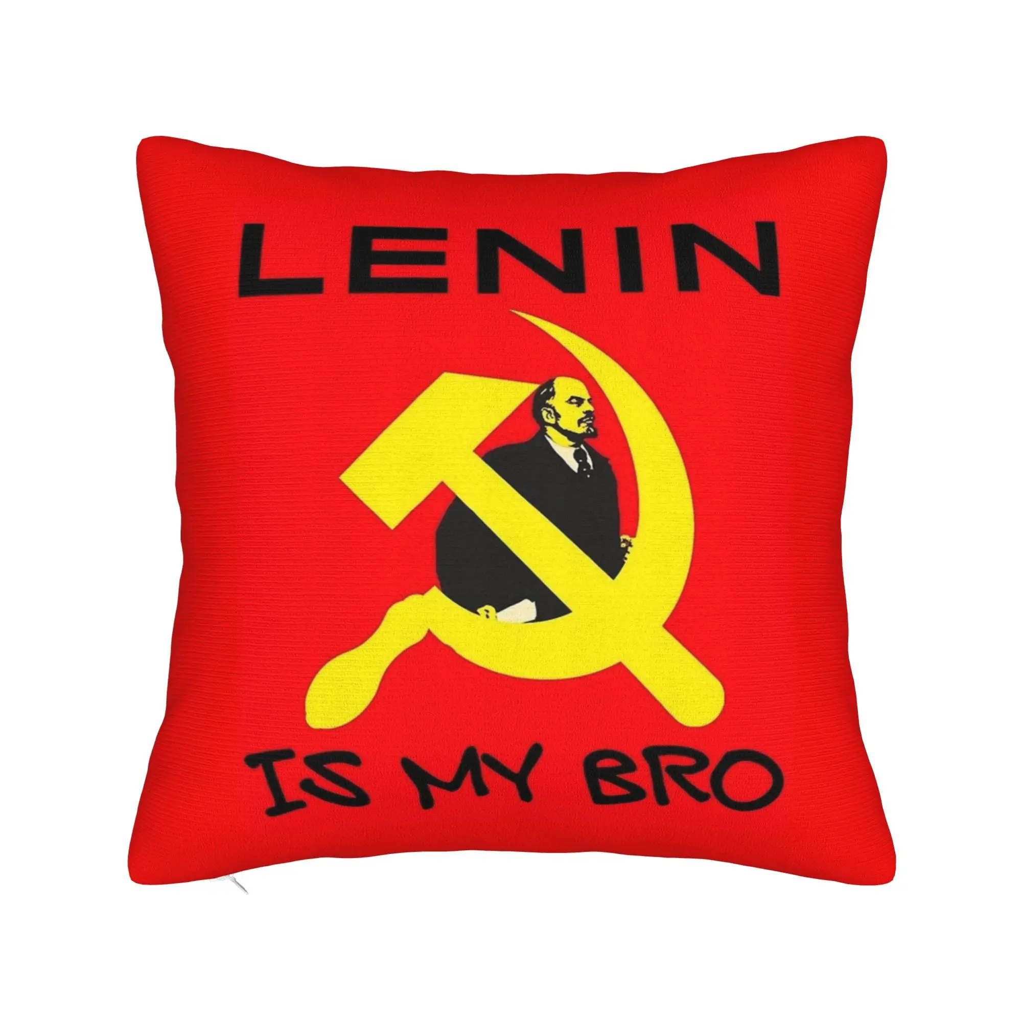 Elegant Soviet-Inspired Pillow Cover - Modern Home Decor Cushion Cover and Gift Idea