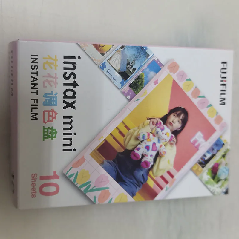 후지필름 인스탁스 미니 11 필름, 즉석 카메라 미니 12 7 + 40 90 인스탁스 필름 용지, 10-50 매, 3 인치 플라워 컬러 팔레트 필름