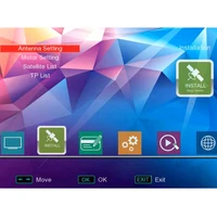 FTA DVB-S2 Приставка HD Цифровой спутниковый ТВ-приемник Приемник H.264 Поддержка MTK7601 WIFI Dongle DVB S2 Тюнер-декодер — изображение 2