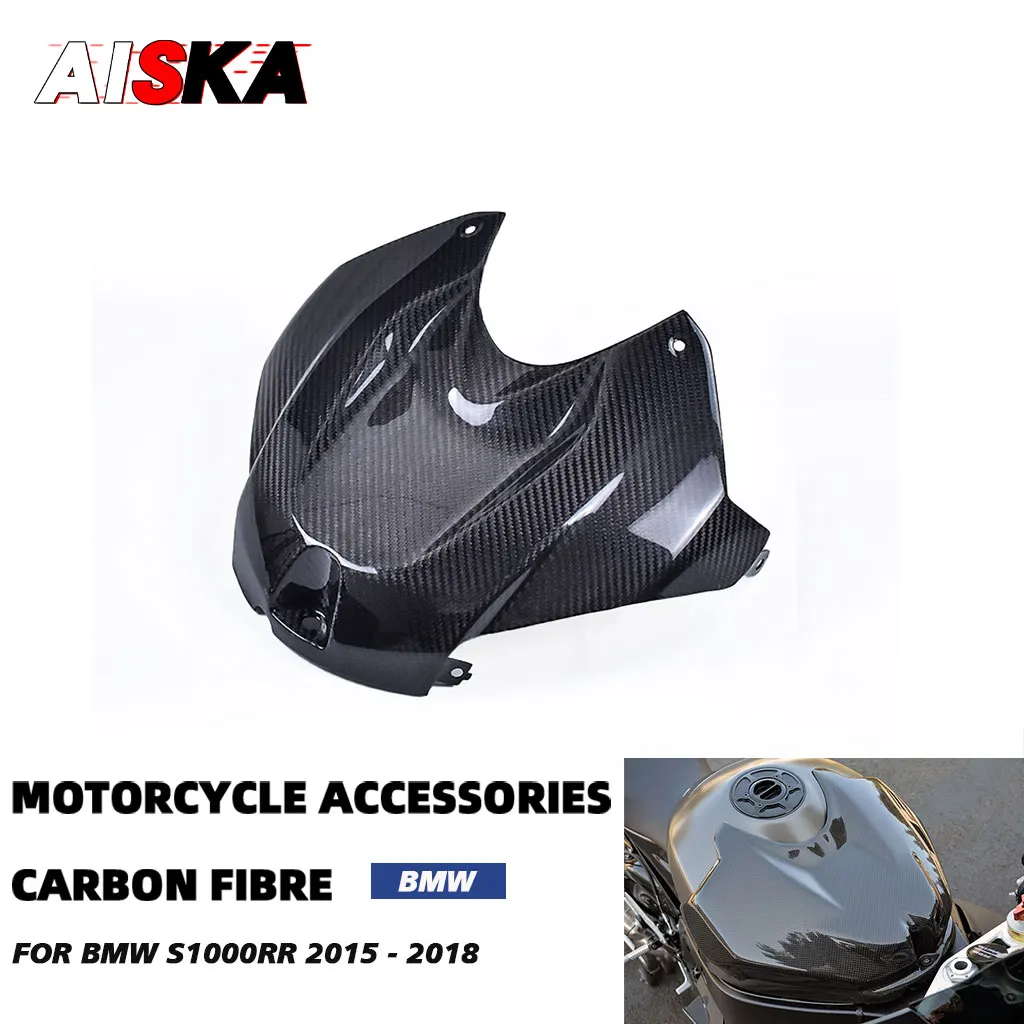 

For BMW S1000RR S1000 RR 2015 2016 2017 2018 Real Carbon Fiber Body Part Motorcycle Accessories Front Gas Tank Cover Fairing Kit