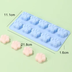 Silicone Paw Print Baking Mold (YH-942-Blue)
