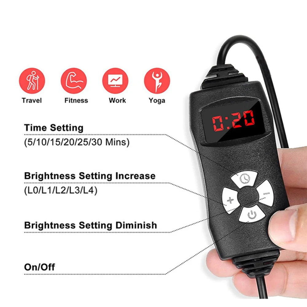 Led Red Light Product Controller led beauty lamp