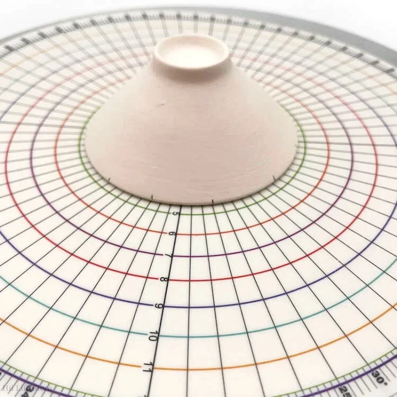 26 Cm DIY Ceramic Underglaze Auxiliary Pad Painting Tool Drawing Circular Divider Circular Equivalent Caliper Handmade polymer clay tools,pottery tools,clay sculpting tools,pottery sculpting tools,clay craft tool,pottery coloring tool