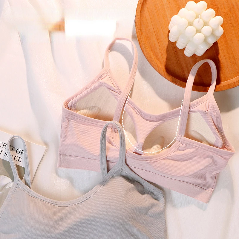 women lingerie bra women tube tops Ice Silk Beautiful Back Underwear All-in-One Wireless Bra Bottoming Anti-Exposed Breathable Girls Tube Top Топики Женские