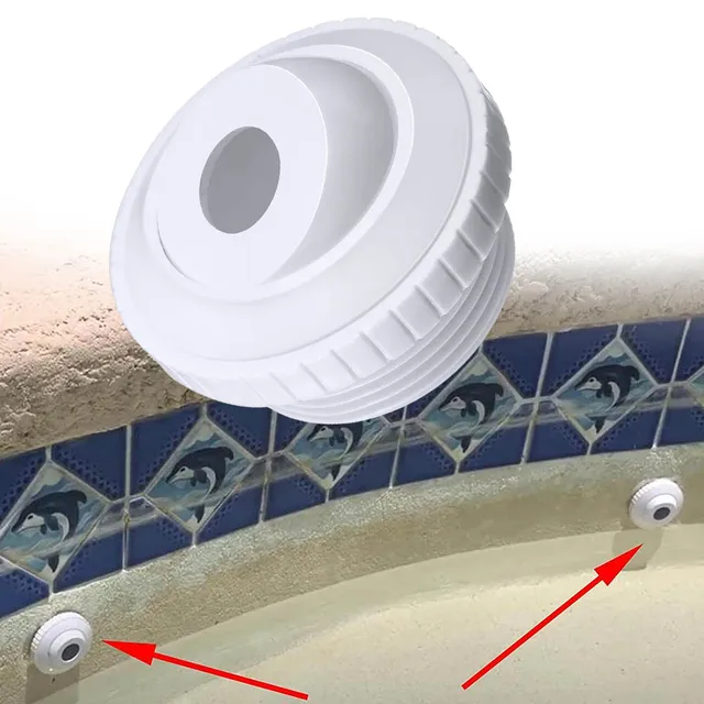 1 Db Medence Gyógyfürdő -Hidrosztream Visszatérő Jet Illeszkedő 1/2 "Nyílás A Hayward Sp1419C Szemgolyó -Áramláshoz Illő Gyógyfürdők Alkatrészekhez - Image 3