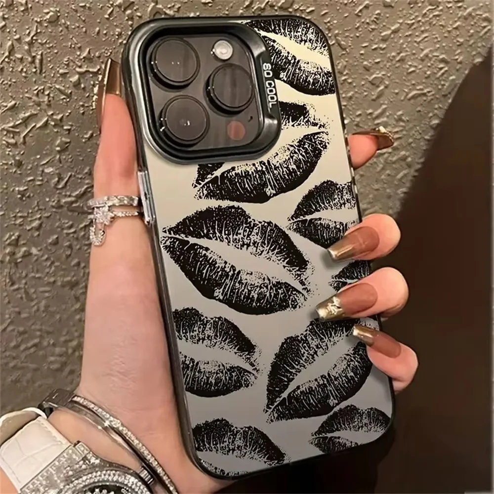 INS Polka Dot Shockproof Phone Case with IMD Design