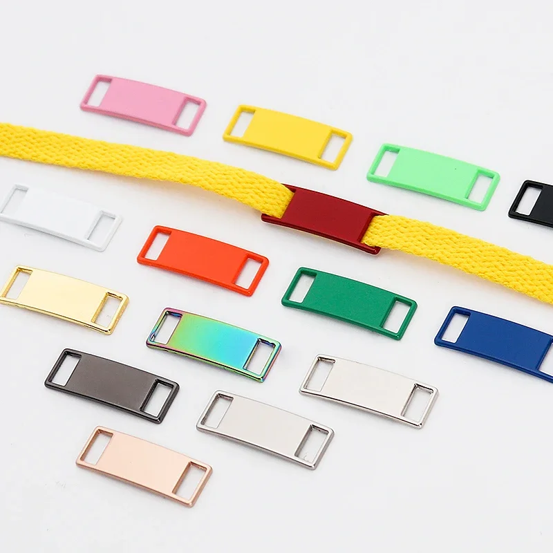 Shoelaces Buckle Shoes Decorations Sneaker Kits Metal Lace Buckle suitable for Flat Laces AF1 Shoe Charms