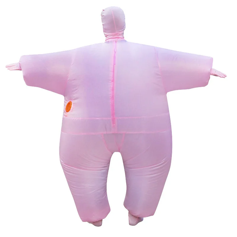 Mascot Costume Inflatable Costume Big Fat Mask Ninja Funny Party Stage Props Fat Inflatable Costume