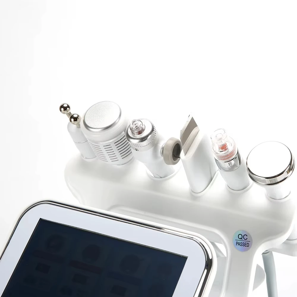 Hydro Dermabrasion 6 IN 1 Spa Skin Lifting H2-O2 Water Dermabrasion Tightening Small Bubble Facial Microdermabrasion Machine 5