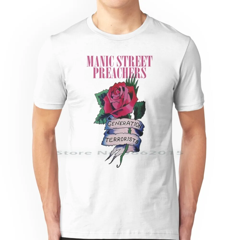 MANIC STREET PREACHERS Tシャツ XL Wels Manic T Shirt 100% Cotton Manic Street Preachers Band