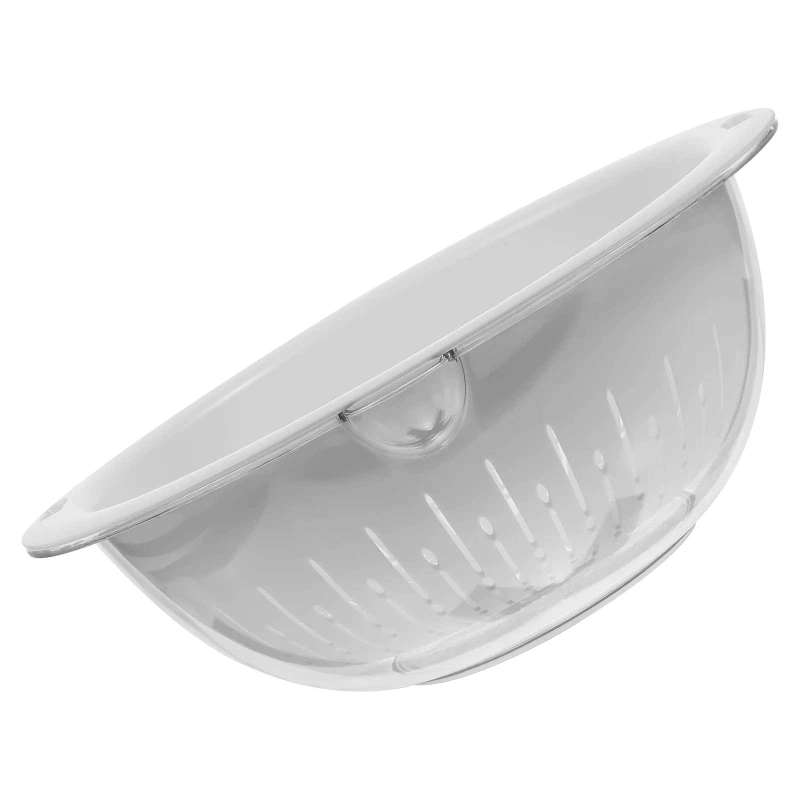 

Drain Basket Salad Washing Bowl Plastic Laundry Vegetable For Food Double Layer Fruit Strainer