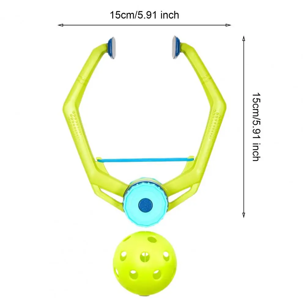 Pickleball Trainer Continuous Pickleball Rebounder with String Self Practice Tennis Training Tool for All Ages And Skill Levels