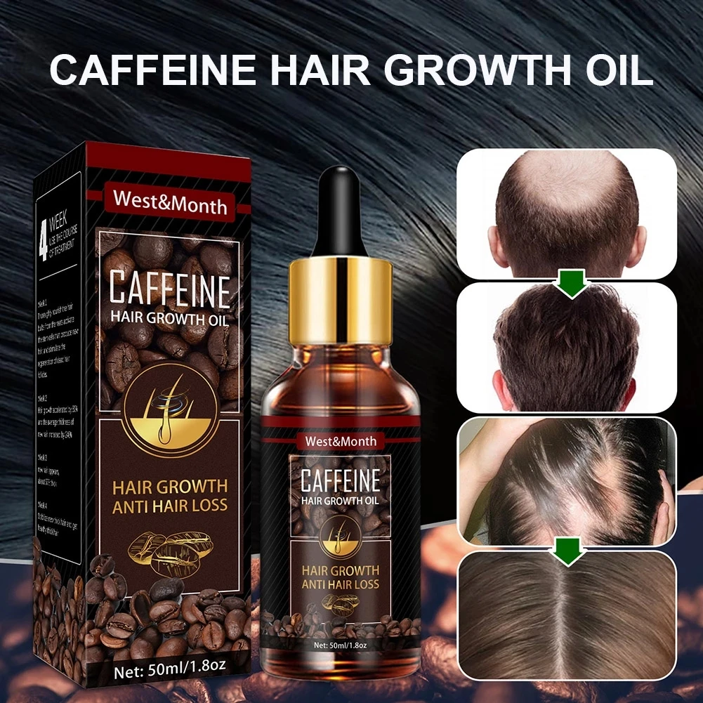 Caffeine Hair Growth Essential Oil Hair Loss Preventation Nourishing