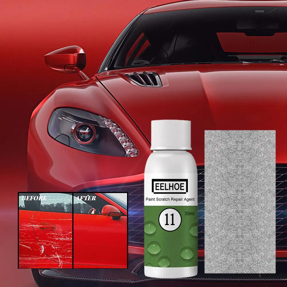 

30ml*1+cloth*1 Paint Scratch Repair Agent Anti-corrosion Protection And Convenient Tools Affordable Car Accessories Fast X5Z2