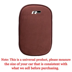 Premium Car Center Console Arm Rest Box Pad - Luxurious Auto Accessory (For Rline brown)