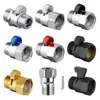 Shower Diverter Valve Solid Brass Shut Off Valve for Bidet Sprayer or Shower Head Bath Water Tap Accessory 1