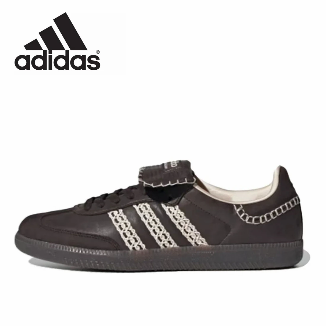 Adidas-Tedesco Samba Pony Welsh Bonner Leopard Pattern Scarpe Da Allenamento, Retro Multifunzionale Sport E Scarpe Casual Gazelle