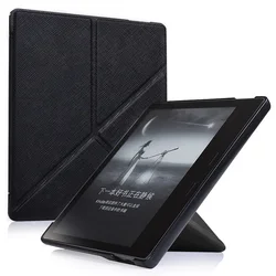 Magnetic Smart Cover for Kindle Oasis - Auto Sleep Feature (Black)
