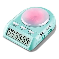Enhanced Digital Kitchen Timer with 100 - Hour Countdown, 45° LCD Display & Security Lock for Effective Time Management (1pcs)