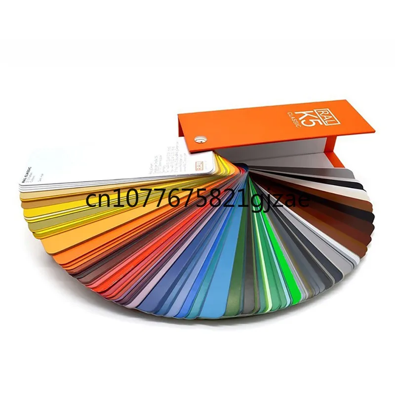 

RAL Color Card K5 215 colors Paint Coating Pigment Metal Building Material Sample European Standard High-gloss Matte Printing