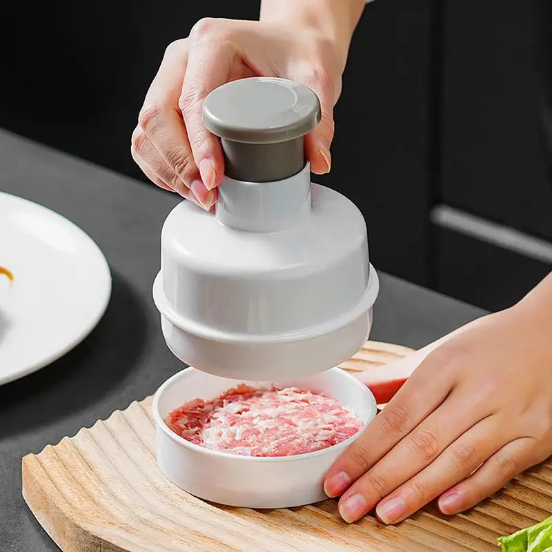 Burger Press for Griddle Adjustable Beef Burger Press Non-Sticky Patty Making Molds Kitchen Gadget Maker