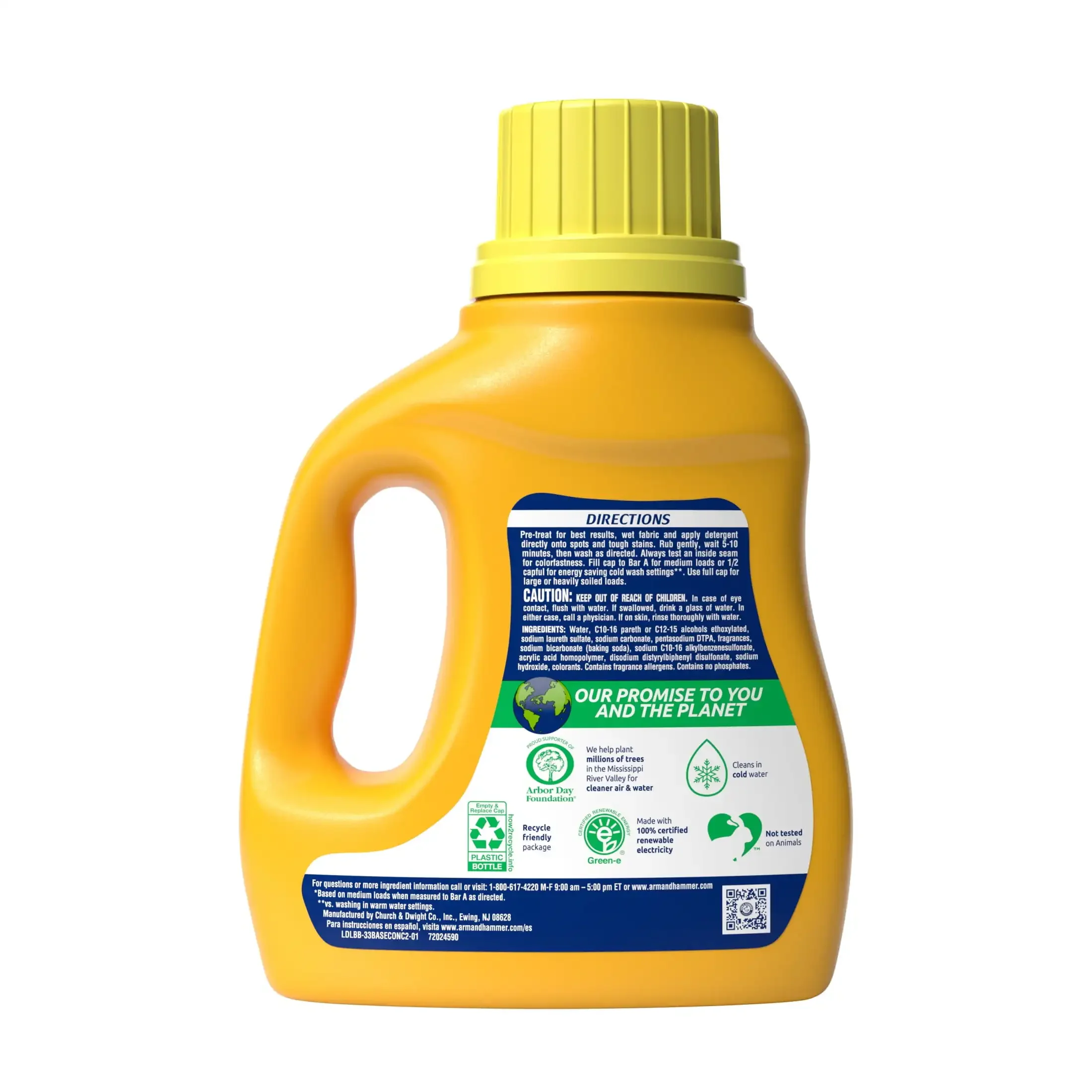 Liquid Laundry Detergent Soap Clean Burst Fresh 33 Fl Oz 33 Loads Remove Stubborn Dirt and Odors Clean Rinse 2