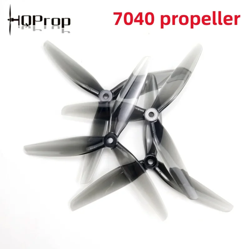 HQProp 7040 Hélices 7 pouces 3 pales 2 paires CW/CCW pour FPV Freestyle