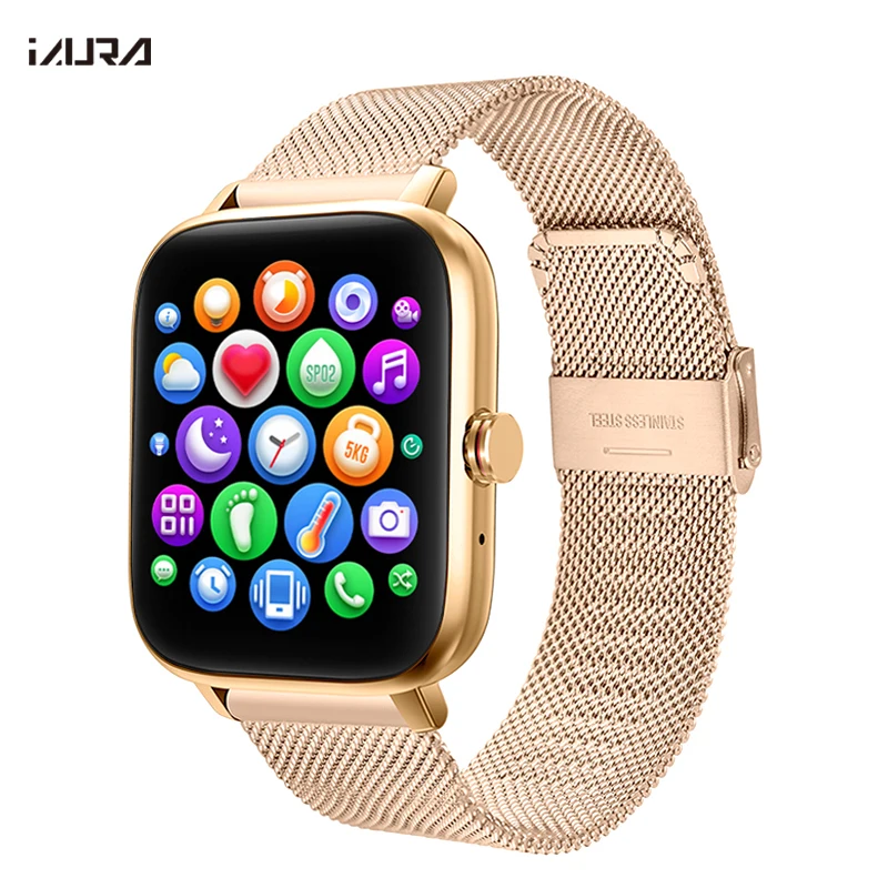 2022 Smart Watch Women Men Multi-Sport Mode Full Touch Heart Rate Clock Sleep Tracker Bluetooth Call Smartwatch For iOS Android |