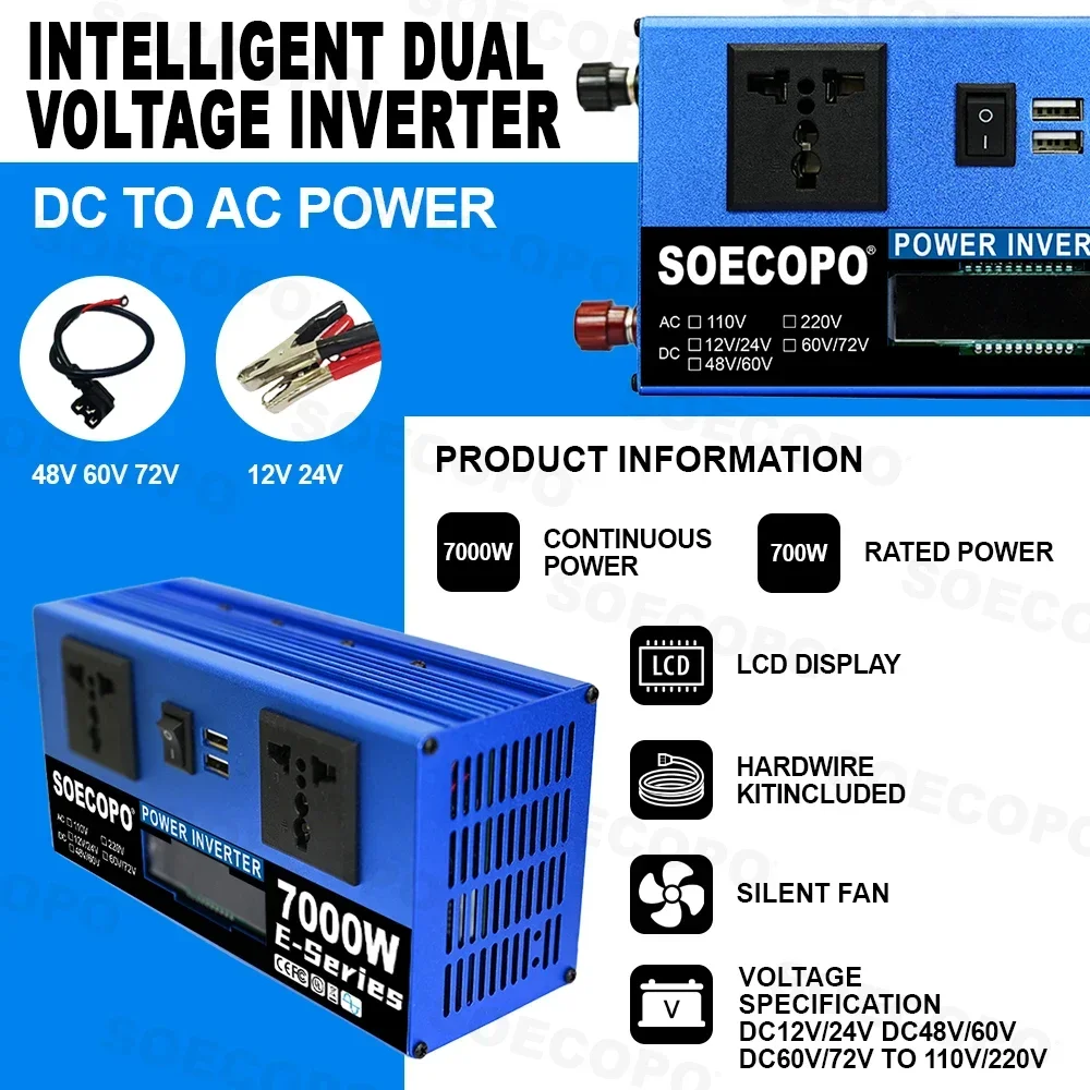 uso portatile dell'inverter